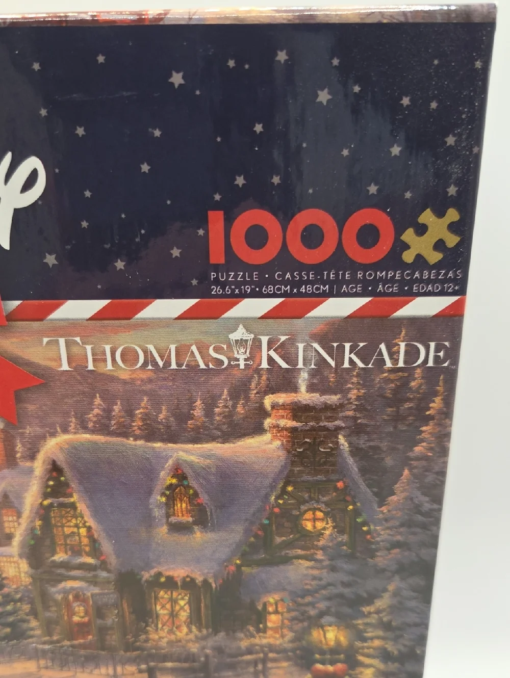 Disney Thomas Kinkade 1000-Piece Holiday Puzzle   NWT